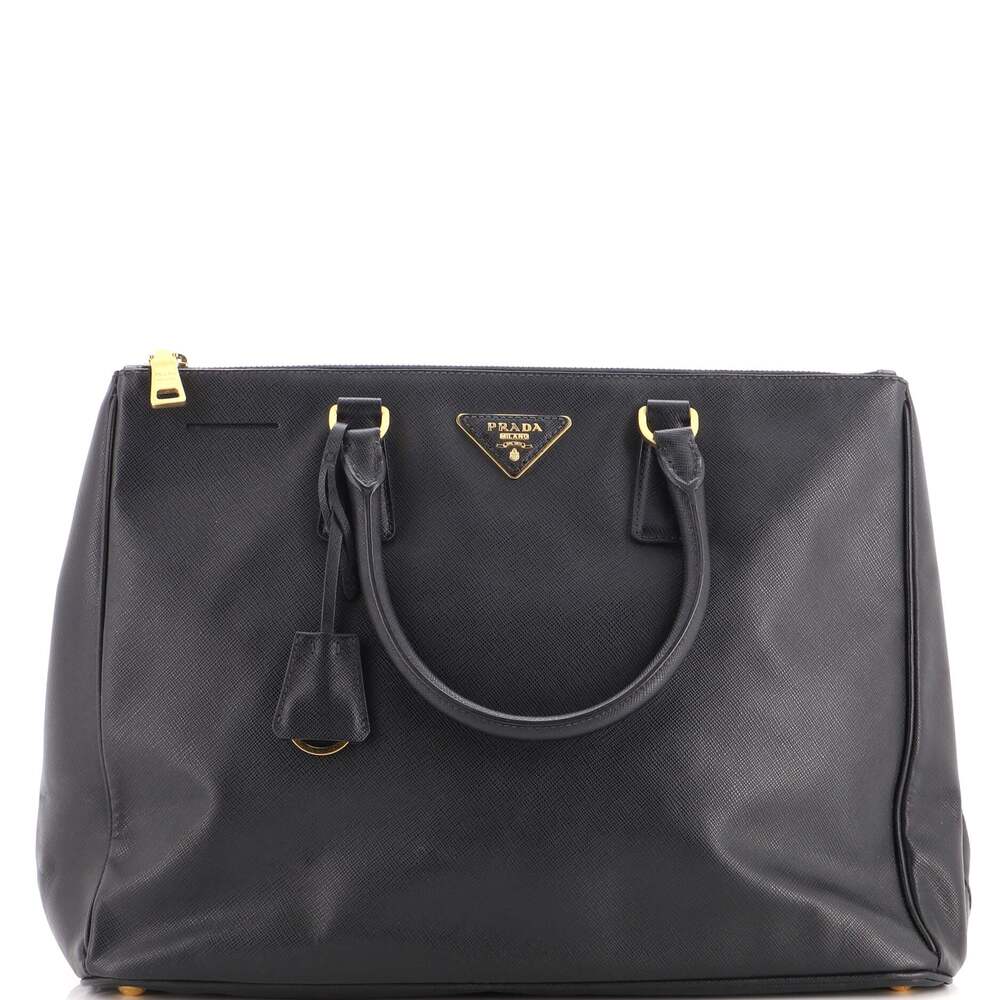 Prada Double Zip Lux Tote Saffiano #331726P13B